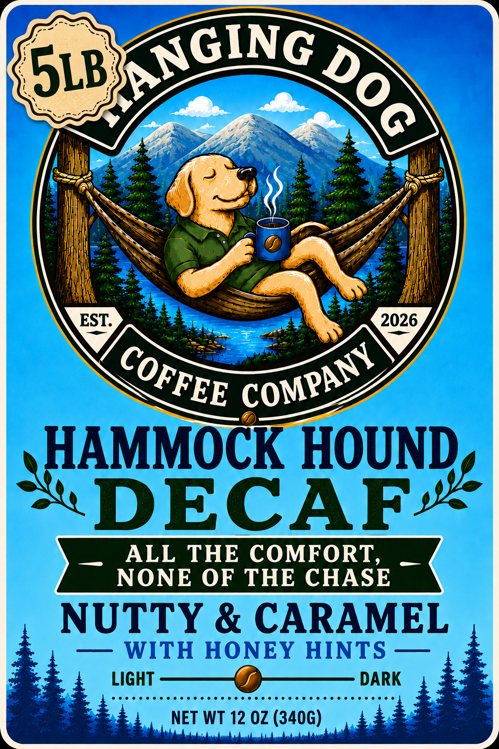 5Lb- Hammock Hound Decaf
